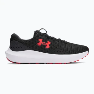 Buty do biegania męskie Under Armour Charged Surge 4 black/anthracite/racer red