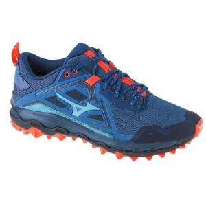 Buty do biegania Mizuno Wave Mujin 8 J1GJ217018 niebieskie niebieskie