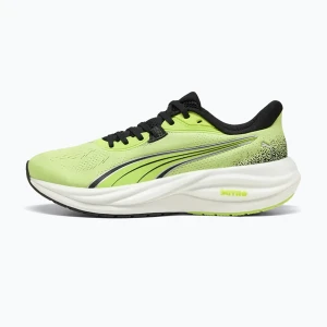 Buty do biegania Puma Electrify Nitro 5 sunny lime / puma black Zielony