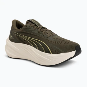 Buty do biegania Puma Maxima Pro puma olive / rustic olive / dark Zielony