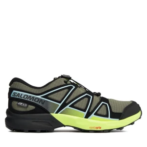 Buty do biegania Salomon Speedcross Climasalomon™ Waterproof L47278900 Zielony