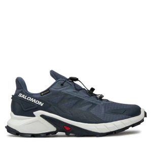 Buty do biegania Salomon Supercross 4 Gore-Tex L47462300 Granatowy