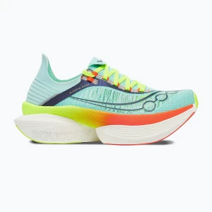 Buty do biegania Saucony Endorphin Elite 2 splash / fire Niebieski