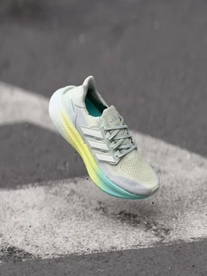 Buty do biegów ulicznych Adidas zielony neon
