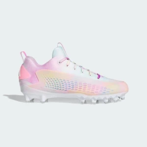 Buty do futbolu amerykańskiego Anthony Edwards1 Low Adidas pomarańczowy