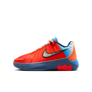 Buty do koszykówki dla dużych dzieci LeBron Witness 9 „Jade” - Czerwony Nike