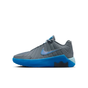 Buty do koszykówki dla dużych dzieci LeBron Witness 9 - Szary Nike