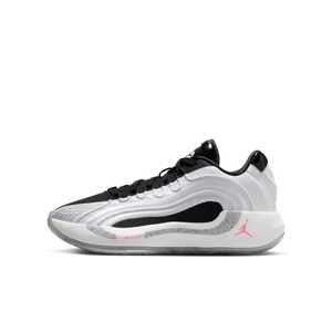 Buty do koszykówki dla dużych dzieci Luka 4 „White Cement” - Biel Nike