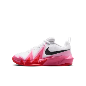 Buty do koszykówki dla dużych dzieci Nike S.T. Dynamite - Biel