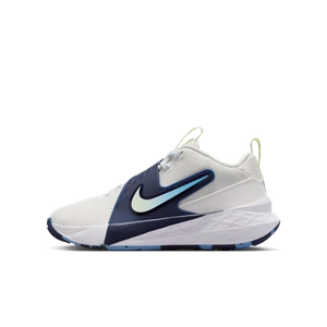 Buty do koszykówki dla dużych dzieci Nike Team Hustle D 12 - Biel