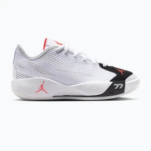 Buty do koszykówki dziecięce Nike Jordan Luka 77 GS Jr white/black/sail/bright crimson