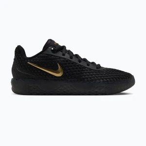 Buty do koszykówki męskie Nike LeBron Witness X black / black / iron grey / metallic gold