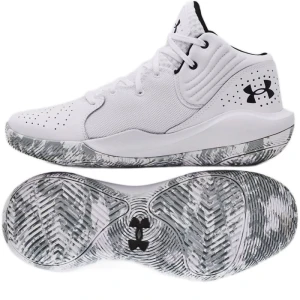 Buty do koszykówki Under Armour Jet 21 3024260 103 białe białe