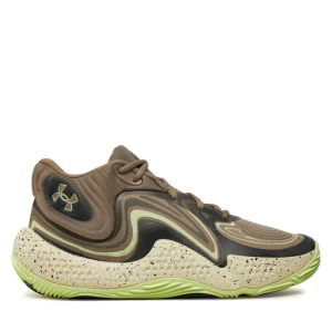 Buty do koszykówki Under Armour Ua Spawn 6 Mid Camo 3028338-200 Szary