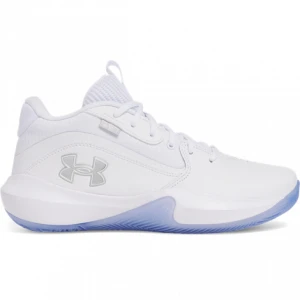 Buty do koszykówki uniseks Under Armour UA Lockdown 7 - białe
