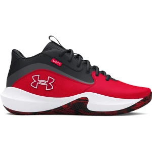 Buty do koszykówki uniseks Under Armour UA Lockdown 7 - czerwone