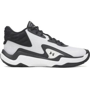 Buty do koszykówki uniseks Under Armour UA Spawn 7 Mid - białe