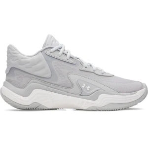 Buty do koszykówki uniseks Under Armour UA Spawn 7 Mid - szare