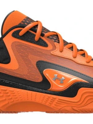 Buty do koszykówki uniseks Under Armour UA Spawn 7 - pomarańczowe