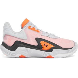 Buty do koszykówki uniseks Under Armour UA Spawn 7 - różowe