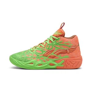 Buty do koszykówki unisex PUMA HOOPS × TMNT MB.04 LM, Buty, Zielony,