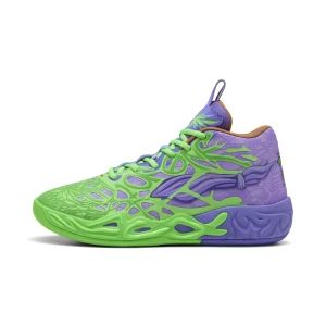 Buty do koszykówki unisex PUMA HOOPS × TMNT MB.04 RD, Buty, Zielony,