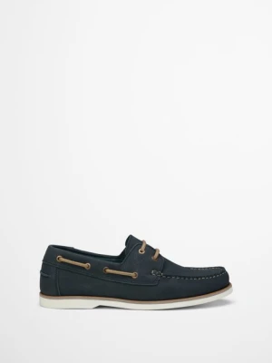 Buty do łodzi model Nadal Marc O'Polo modrá