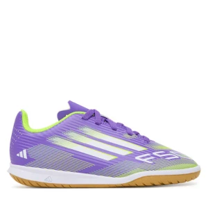 Buty do piłki nożnej adidas F50 Club Indoor Boots Kids JI0042 Fioletowy