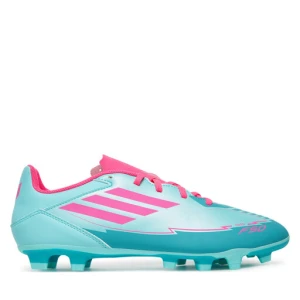 Buty do piłki nożnej adidas F50 Club Messi Firm/Multi-Ground IH0929 Turkusowy
