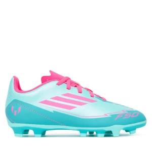 Buty do piłki nożnej adidas F50 Club Messi Firm/Multi-Ground IH0932 Turkusowy