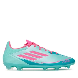 Buty do piłki nożnej adidas F50 League Messi Firm/Multi-Ground IH0928 Turkusowy