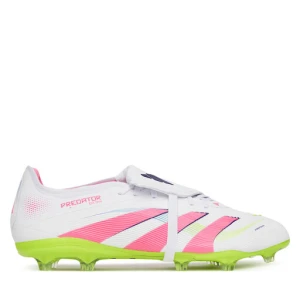 Buty do piłki nożnej adidas Predator Pro Fold-Over Tongue Firm Ground JR0440 Biały