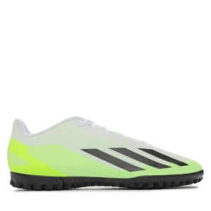 Buty do piłki nożnej adidas X Crazyfast.4 Turf Boots IE1583 Biały