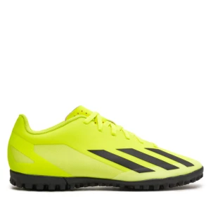 Buty do piłki nożnej adidas X Crazyfast Club Turf Boots IF0723 Żółty