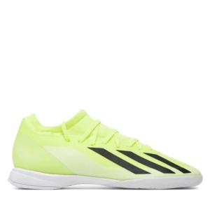 Buty do piłki nożnej adidas X Crazyfast League Indoor Boots IF0701 Żółty