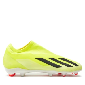 Buty do piłki nożnej adidas X Crazyfast League Laceless IG0622 Żółty