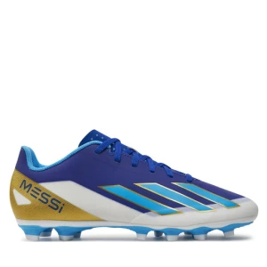 Buty do piłki nożnej adidas X Crazyfast Messi Club Flexible Ground Boots ID0724 Granatowy