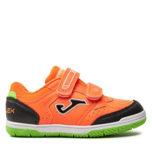 Buty do piłki nożnej Joma Top Flex Jr Indoor TPJW2408INV Pomarańczowy