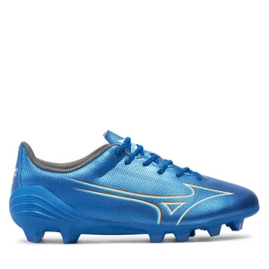 Buty do piłki nożnej Mizuno Alpha Select Fg NIÑO P1GB246527 Niebieski