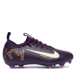 Buty do piłki nożnej Nike Jr Zoom Vapor 16 Acad Km Fg/Mg FQ8394-500 Fioletowy