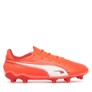Buty do piłki nożnej Puma King Match Fg/Ag Jr 108320 01 Pomarańczowy