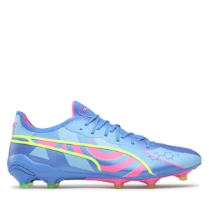 Buty do piłki nożnej Puma King Ultimate Energy Fg/Ag 107553 01 Niebieski