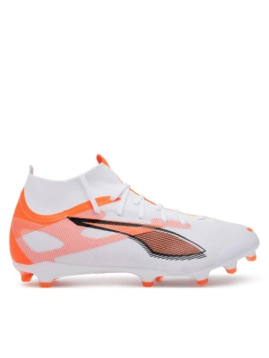 Buty do piłki nożnej Puma Ultra 5 Match+ Fg / Ag 108162 01 Biały