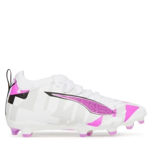 Buty do piłki nożnej Puma Ultra 5 Match Forever Fg/Ag Jr 108413 01 Biały
