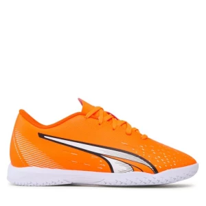 Buty do piłki nożnej Puma Ultra Play It Jr 107237 01 Pomarańczowy