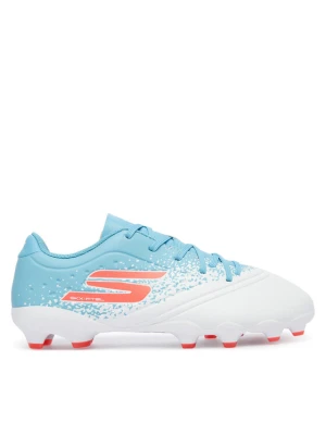 Buty do piłki nożnej Skechers Jr Youth Fg 252060L WTQP Biały