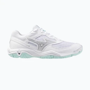 Buty do piłki ręcznej damskie Mizuno Wave Phantom 3 white/blue tint