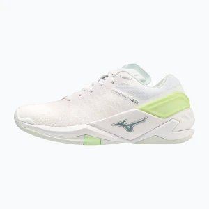 Buty do piłki ręcznej damskie Mizuno Wave Stealth Neo heather/white/neo lime