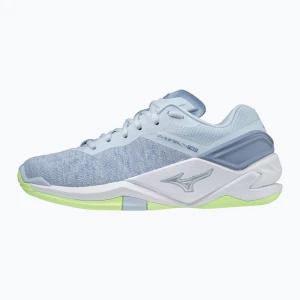 Buty do piłki ręcznej damskie Mizuno Wave Stealth Neo heather/white/neo lime