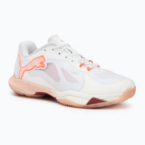 Buty do sportów halowych damskie PUMA Vantage Nitro W+ puma white/ glowing red/ rose wuartz/ dark crimson
